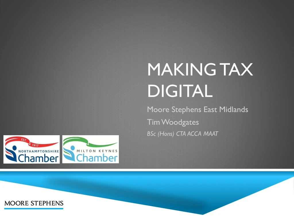 making tax digital