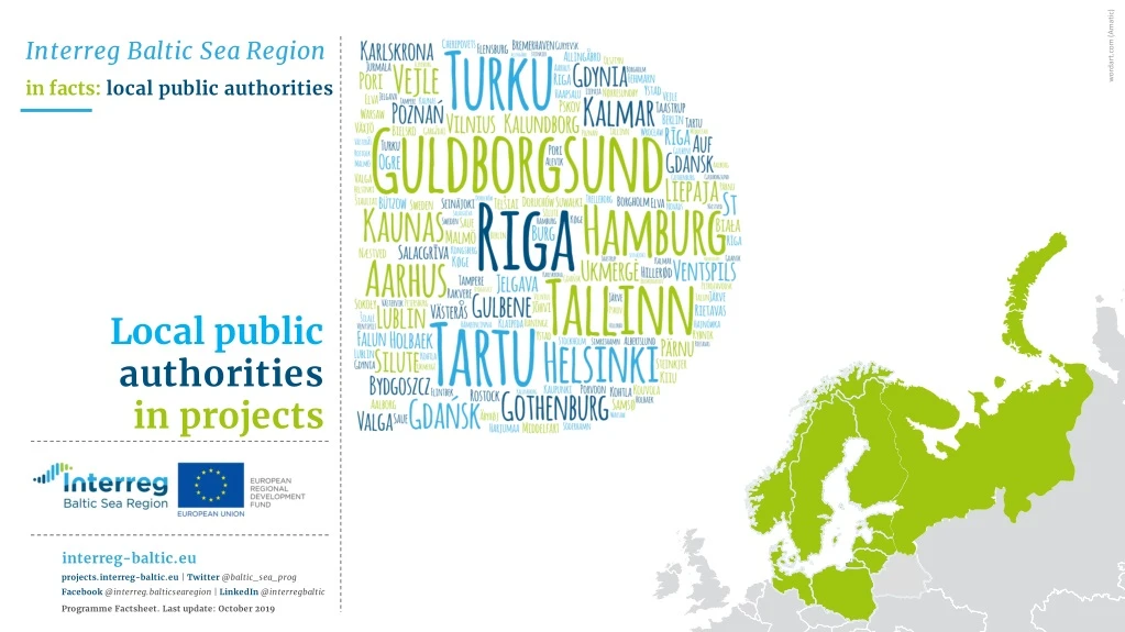 interreg baltic sea region in facts local public