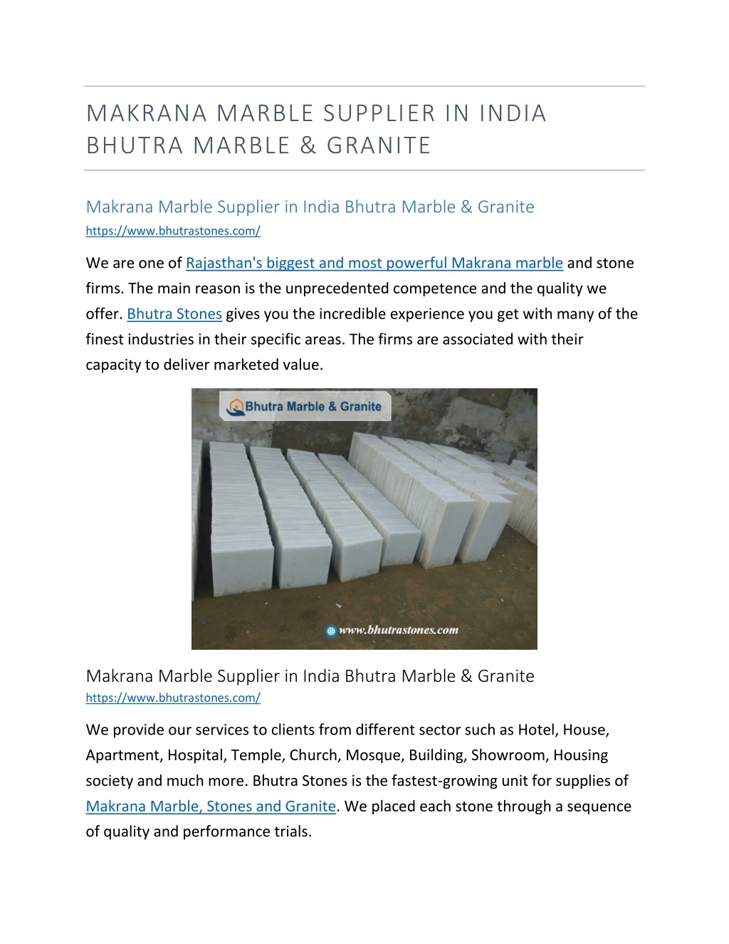 makrana marble supplier in india bhutra marble