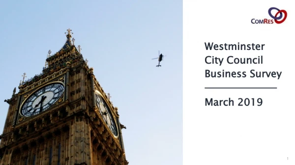 Westminster City Council Business Survey