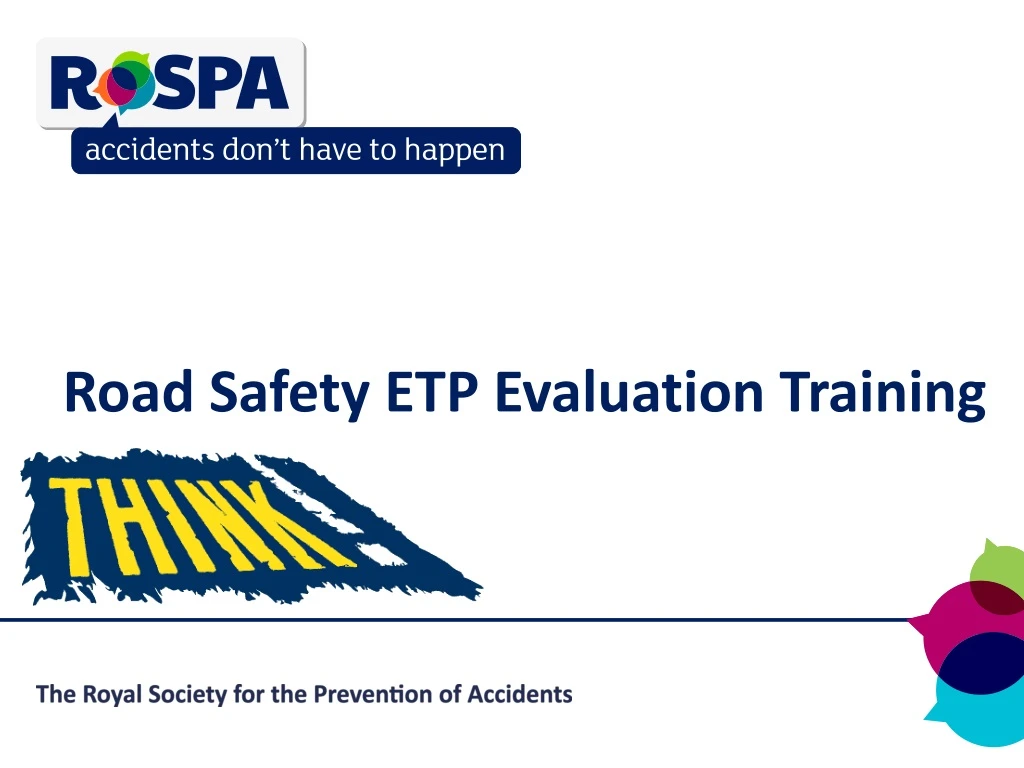 road safety etp evaluation training
