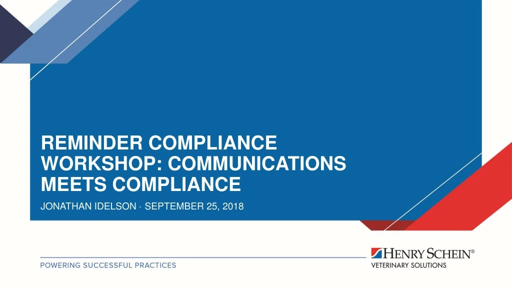 reminder compliance workshop communications meets compliance