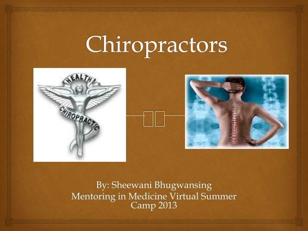 chiropractors