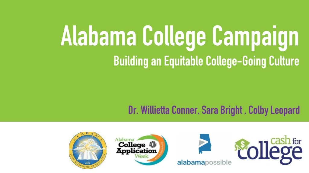 alabama college campaign building an equitable