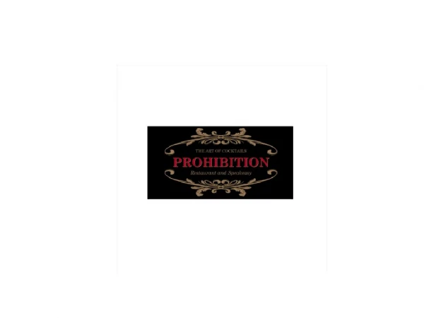 Prohibition Restaurant & Speakeasy