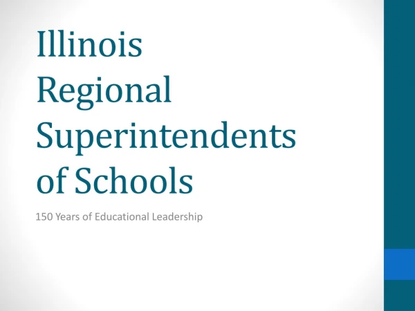 Illinois Regional Superintendents of Schools