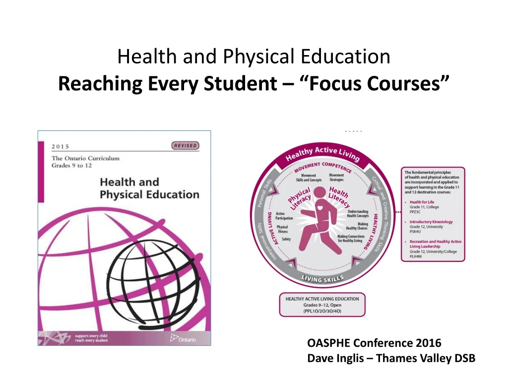health and physical education reaching every student focus courses