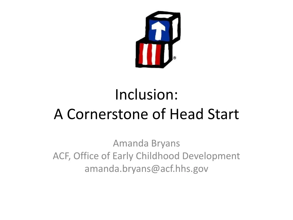 inclusion a cornerstone of head start