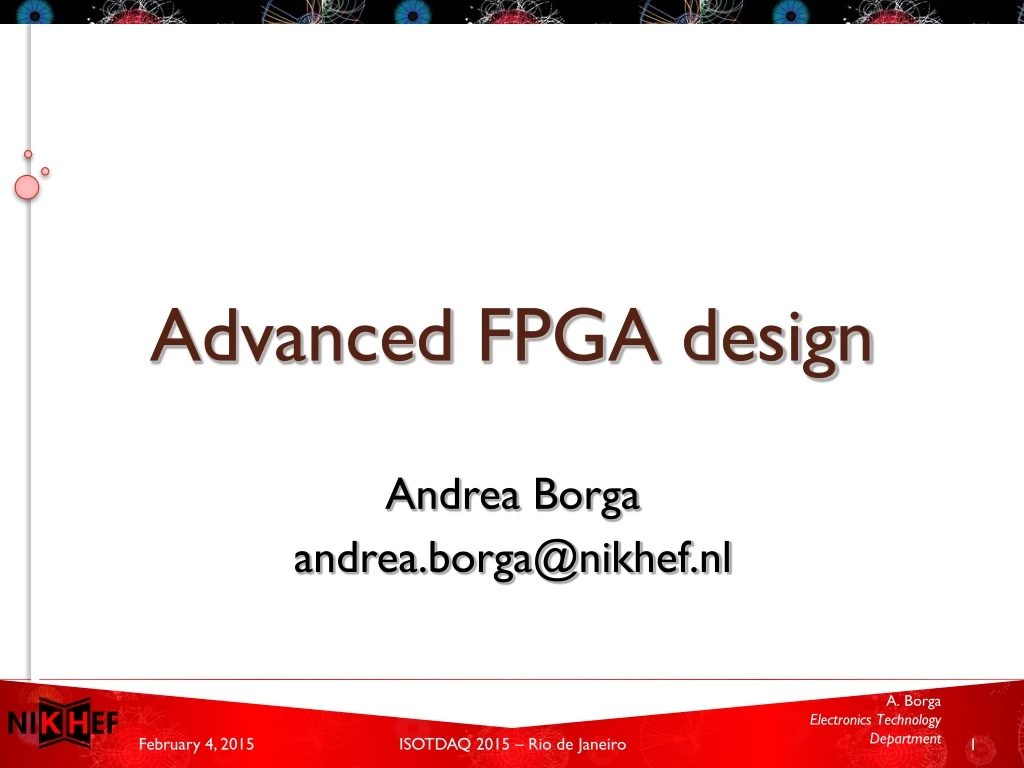 advanced fpga design