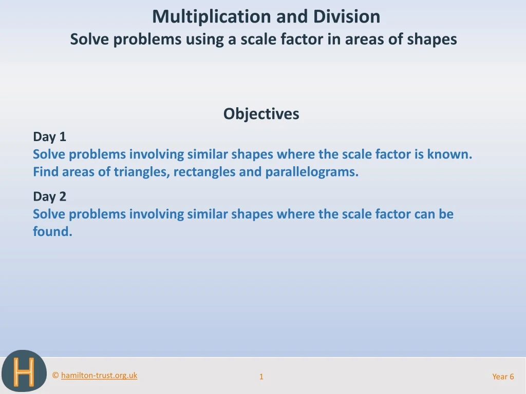 multiplication and division solve problems using