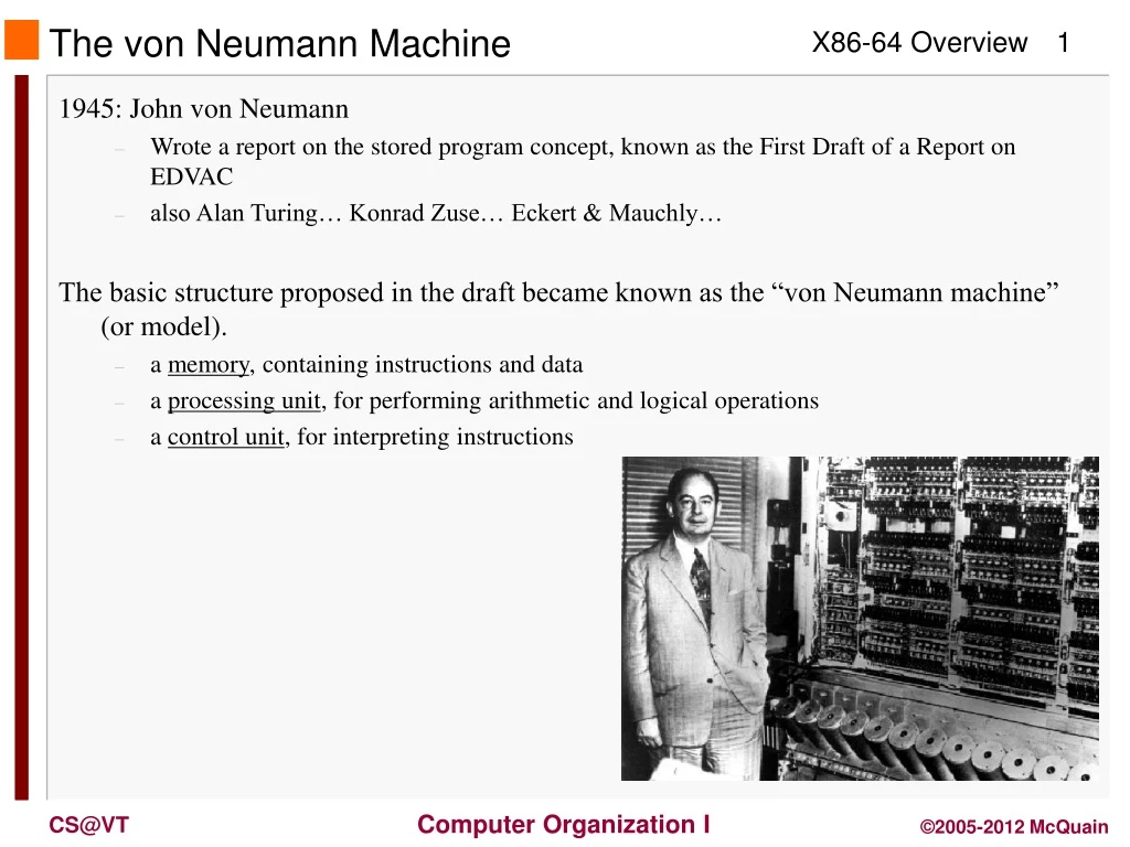 the von neumann machine