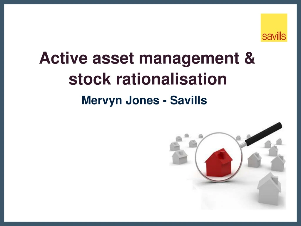 active asset management stock rationalisation