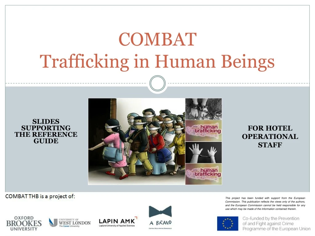 combat trafficking in human beings