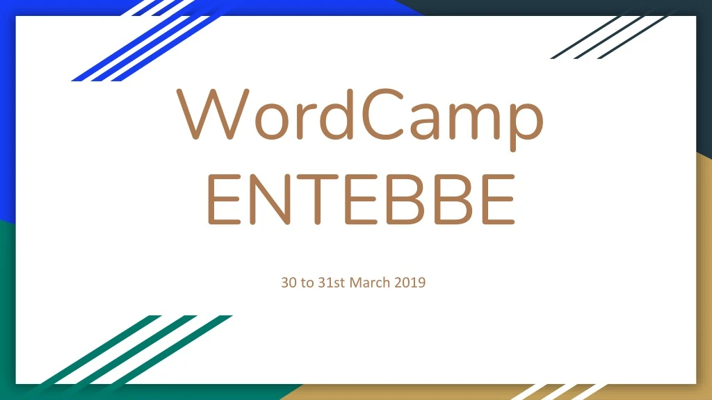 wordcamp entebbe