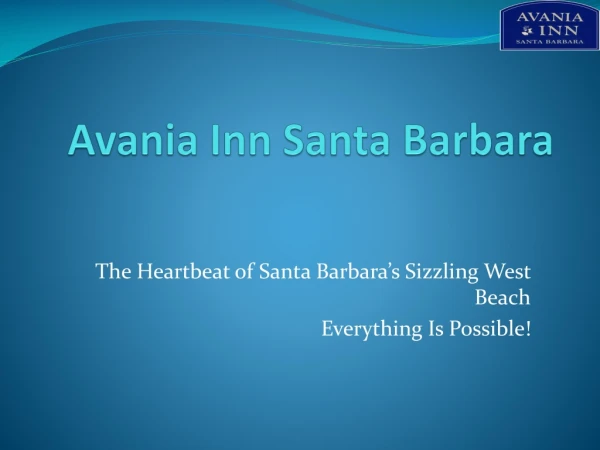 Guests Looking For A Budgeted Hotel In Santa Barbara Offering Comfortable Stay Shall Check This
