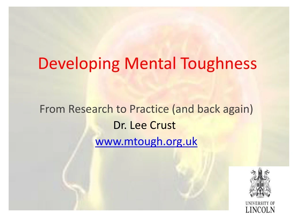 developing mental toughness