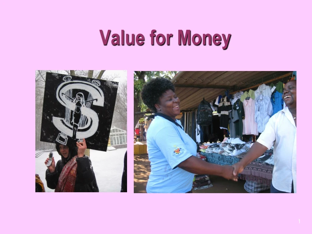 value for money