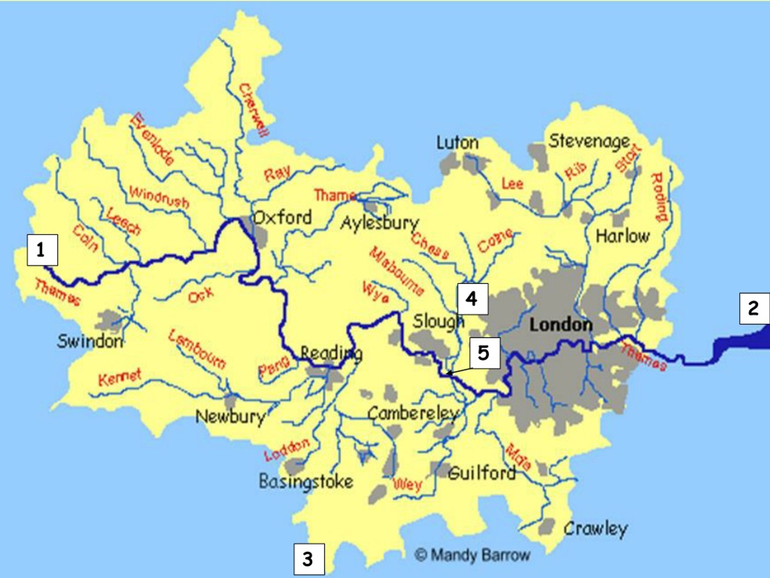 The Profile of a River: Changes from Source to Mouth - slide 1