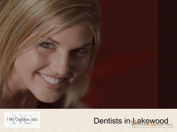 Lakewood Ohio Cosmetic Dentist Dr. Niki Cochran