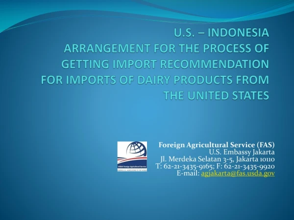 Indonesia Law 18 on Animal Health