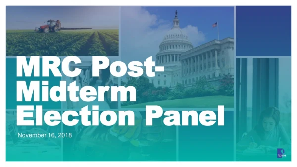 MRC Post- Midterm Election Panel