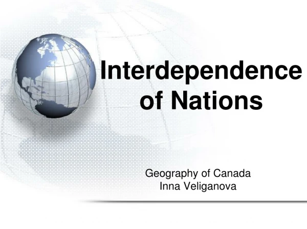 Interdependence of Nations