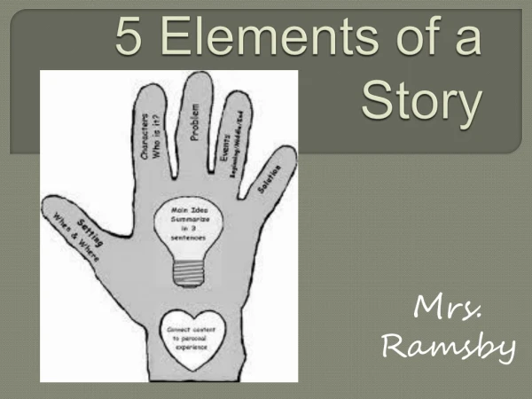 5 Elements of a Story