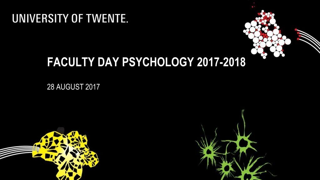 faculty day psychology 2017 2018