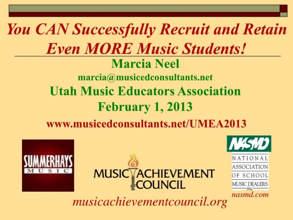 You CAN Successfully Recruit and Retain Even MORE Music Students!