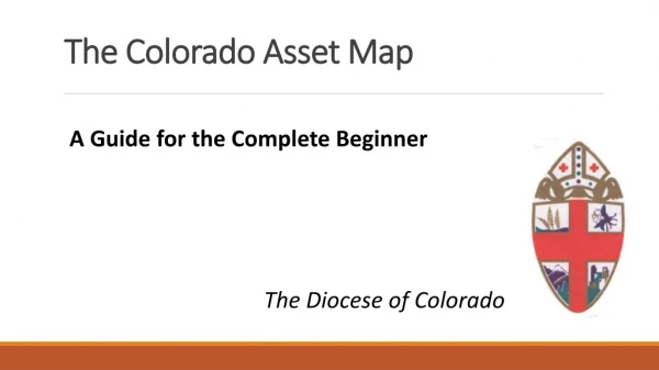 The Colorado Asset Map