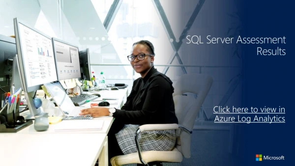 SQL Server Assessment Results