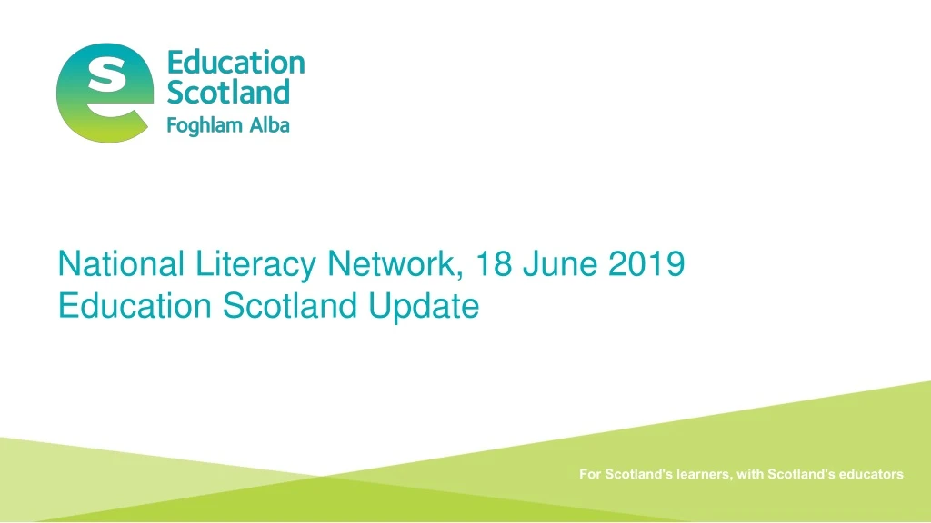national literacy network 18 june 2019 education