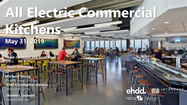 All Electric Commercial Kitchens May 31, 2019