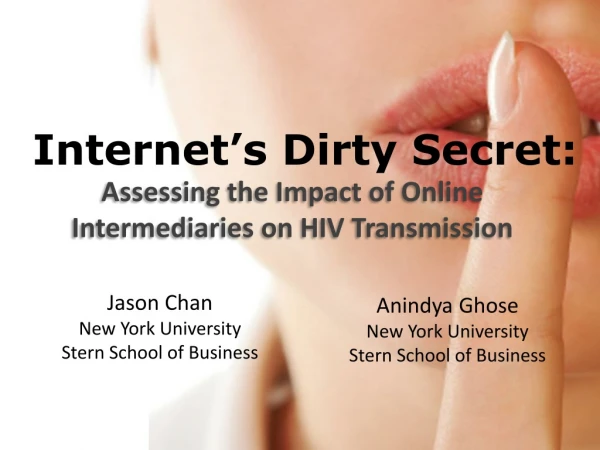 Internet’s Dirty Secret: