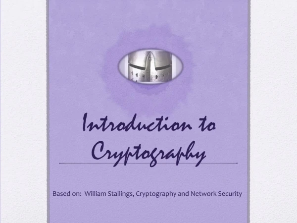 Introduction to Cryptography