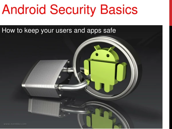 Android Security Basics