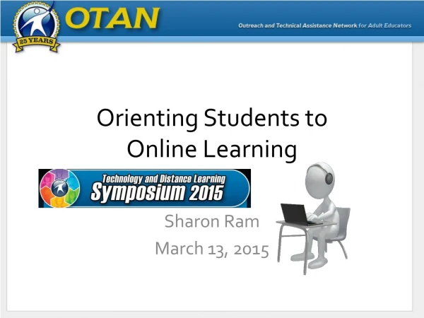 Orienting Students to Online Learning