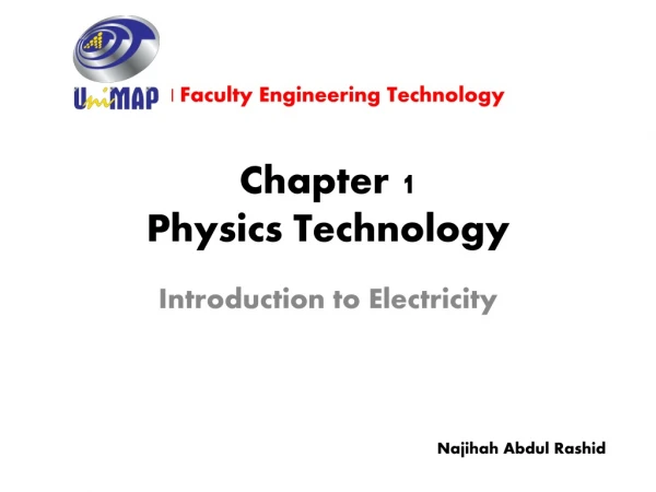 Chapter 1 Physics Technology