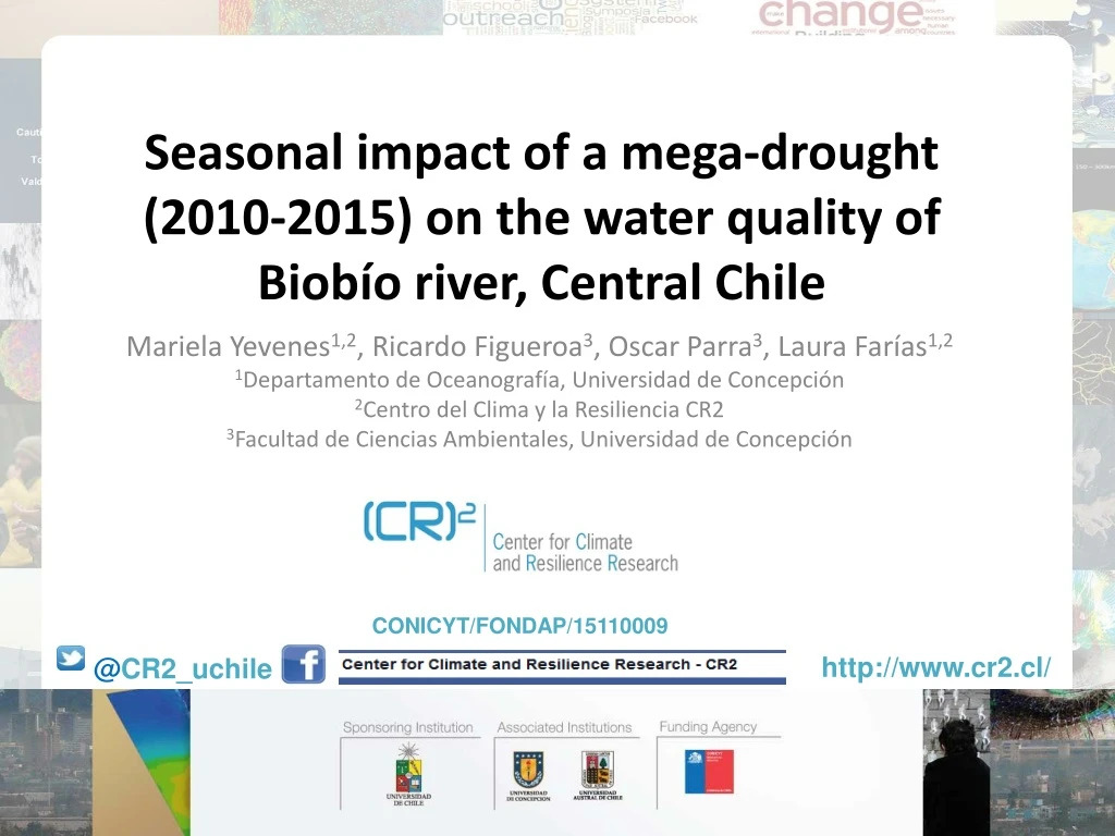 seasonal impact of a mega drought 2010 2015