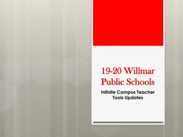 19-20 Willmar Public Schools
