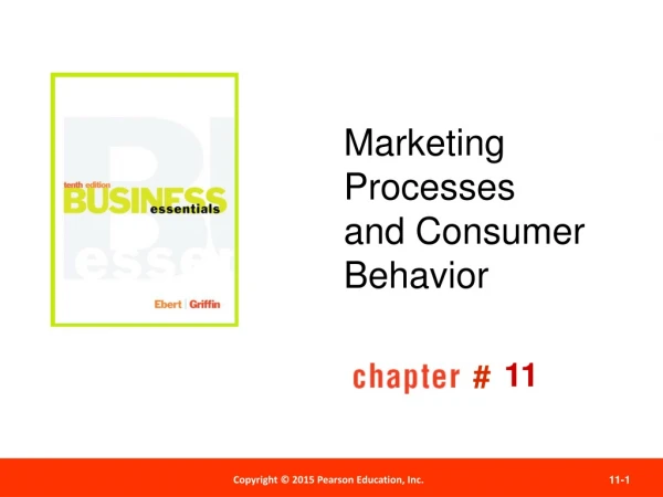 Marketing Processes and Consumer Behavior