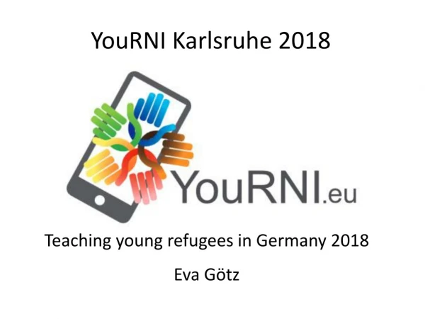 YouRNI Karlsruhe 2018