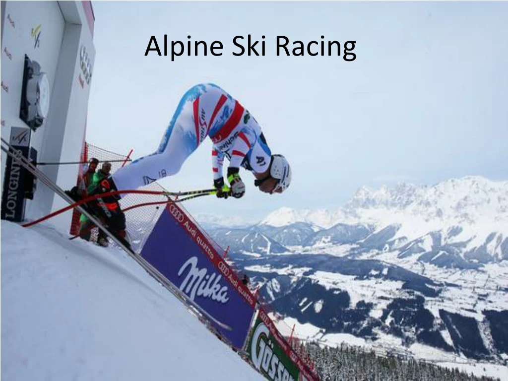 alpine ski racing