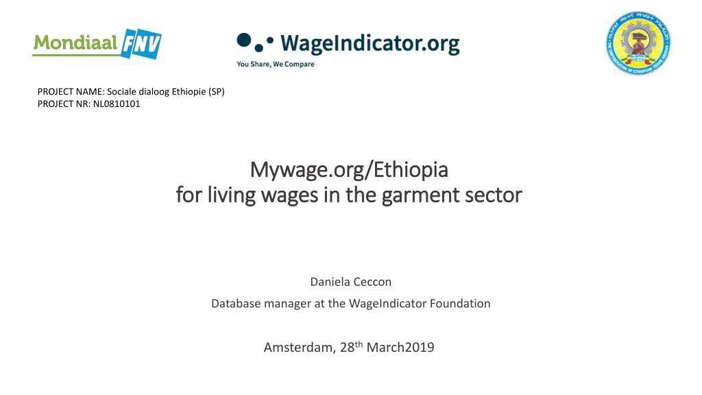 mywage org ethiopia for living wages in the garment sector