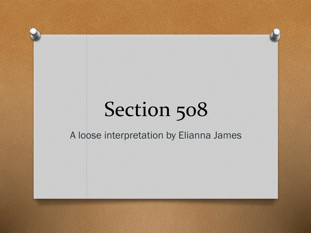 section 508