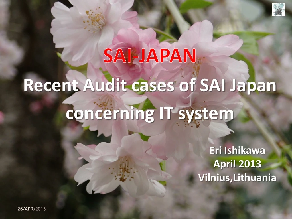 sai japan recent audit cases of sai japan