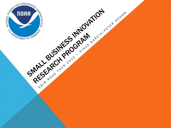 Small business innovation research program