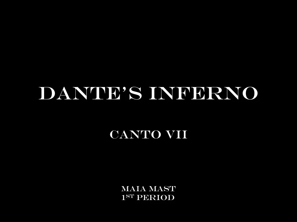 dante s inferno