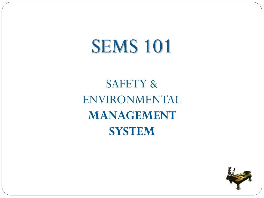 sems 101