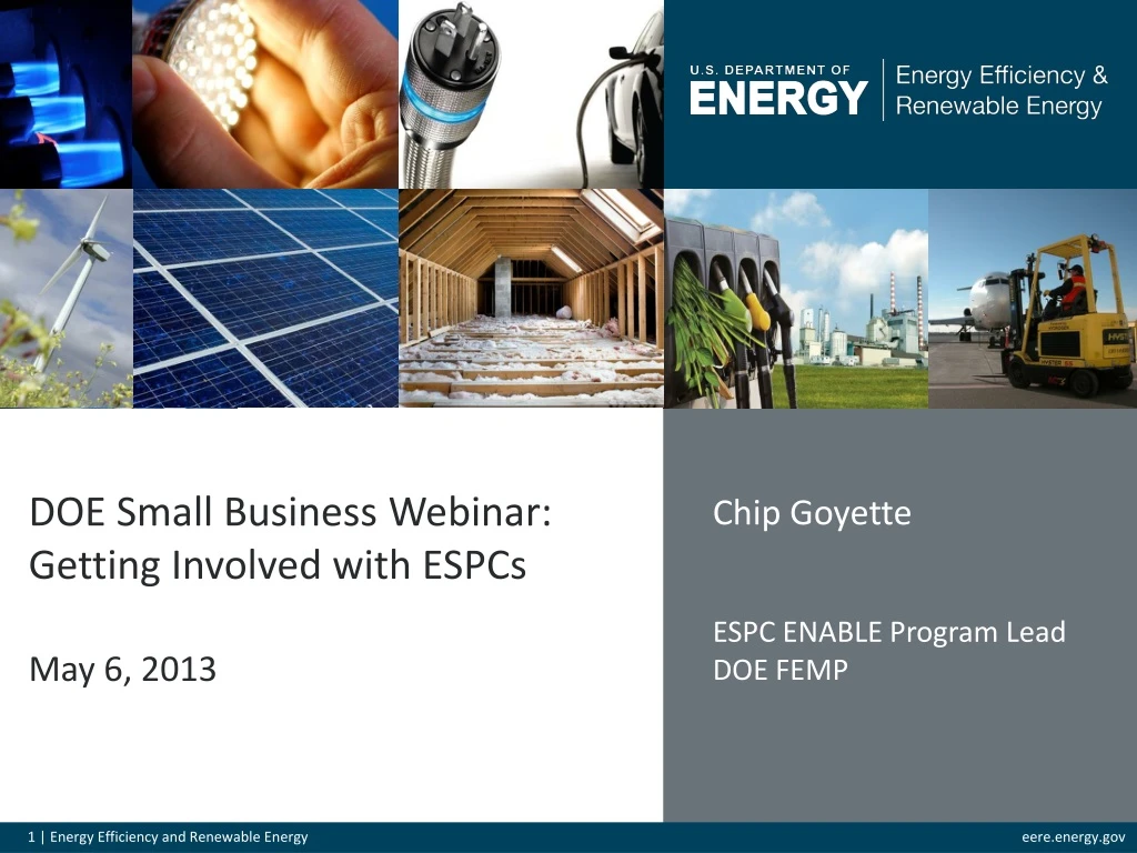 doe small business webinar getting involved with
